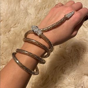 Diamond Snake Bracelet